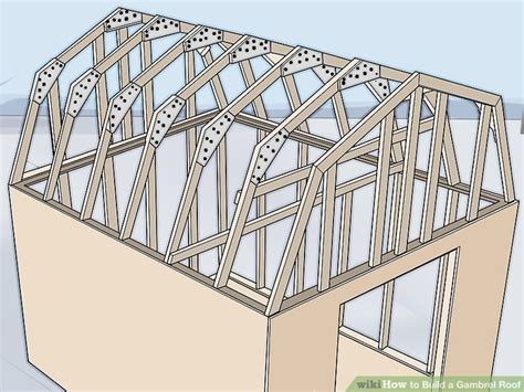 how to use a gambrel|How to Build a Gambrel Roof: 15 Steps (with Pictures) .